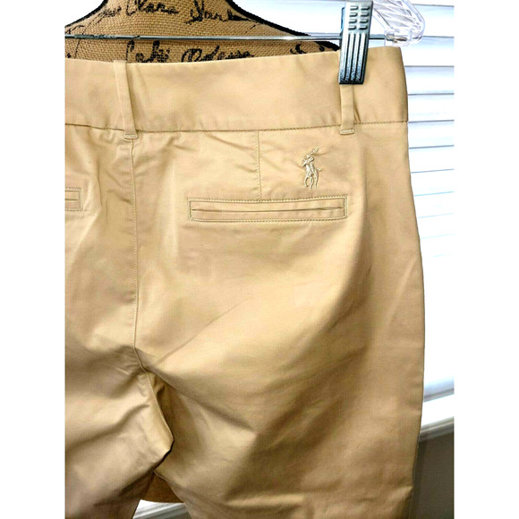 Ralph Lauren Golf Capri Khaki Pants Size 6 Stretch - Picture 5 of 9